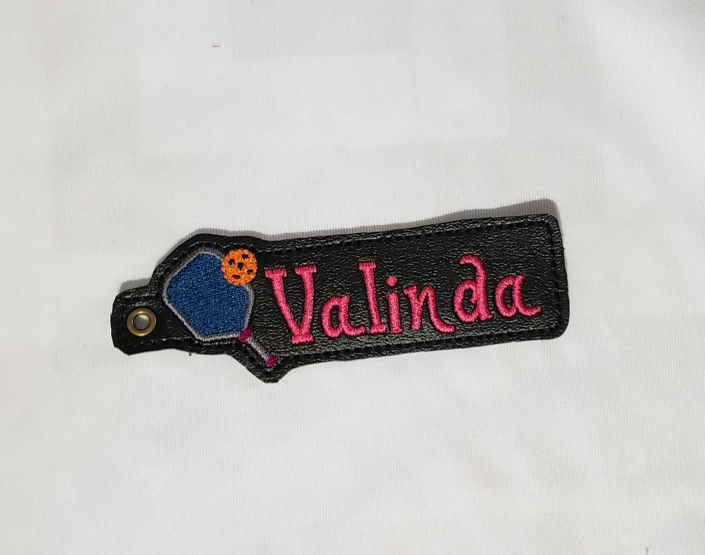 Pickleball Name Bag Tag