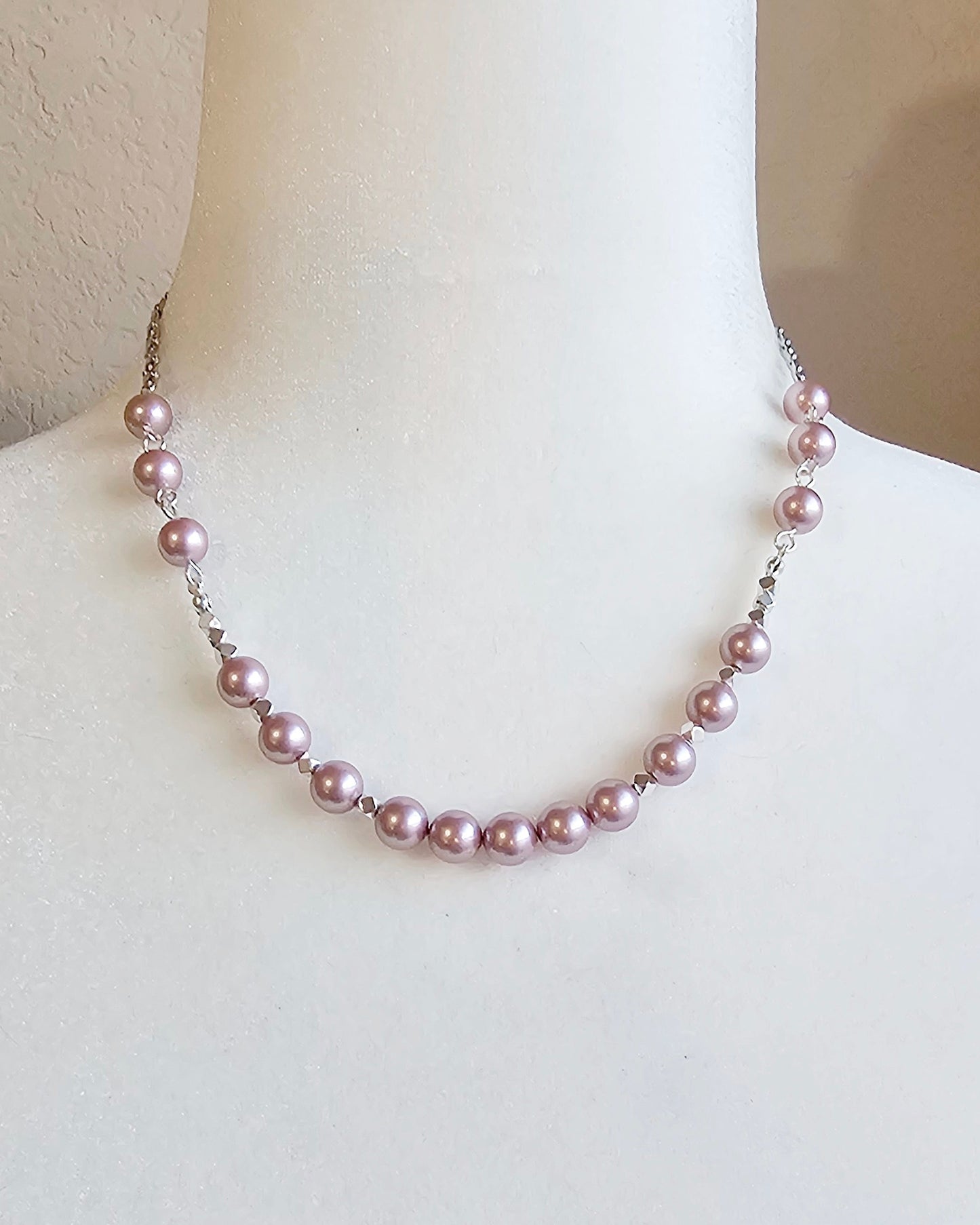 Rose Pearl Necklace