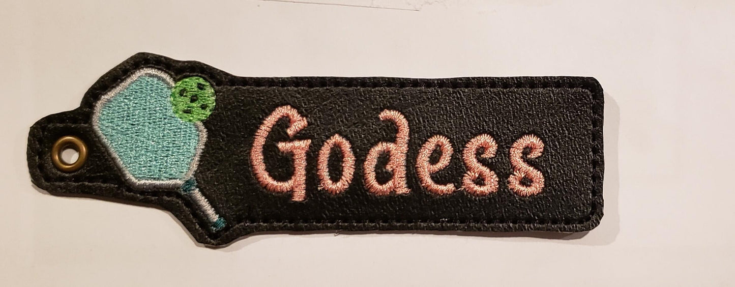 Pickleball Name Bag Tag