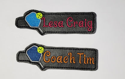 Pickleball Name Bag Tag