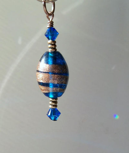 Necklace Pendant Capri Blue