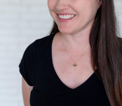 Sapphire Pendant Necklace
