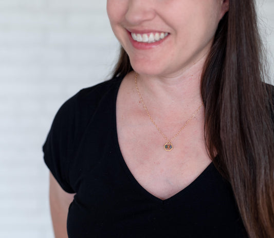 Sapphire Pendant Necklace