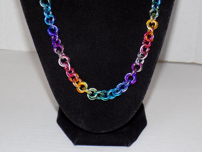 Rainbow convertible Mobius Rope chain