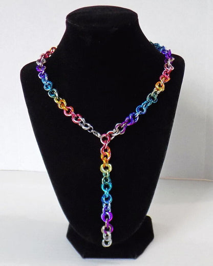 Rainbow convertible Mobius Rope chain