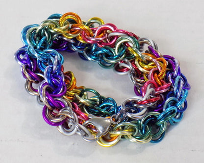 Rainbow convertible Mobius Rope chain