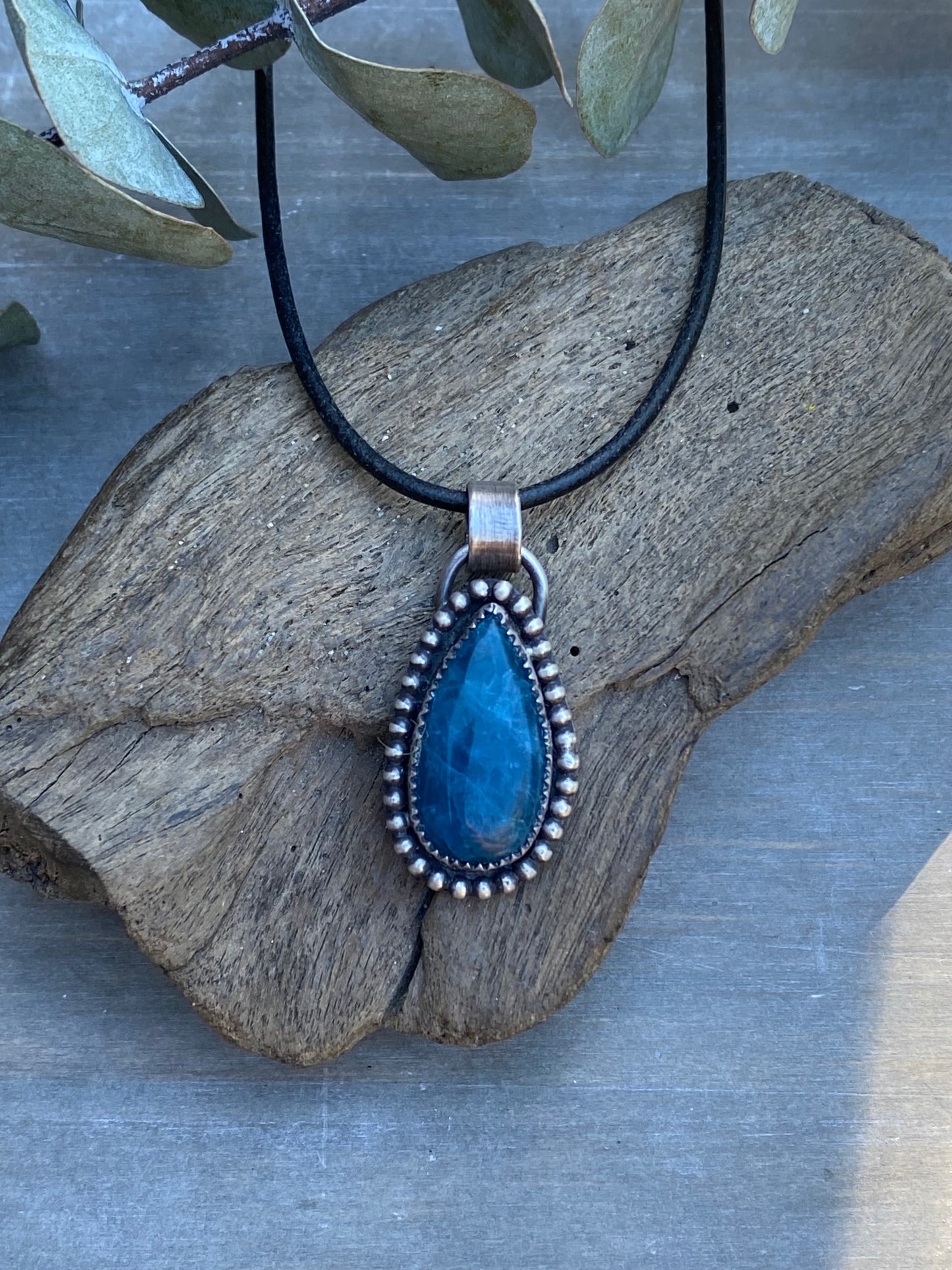 Apatite Pendant Necklace