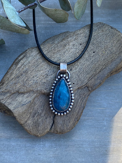 Apatite Pendant Necklace