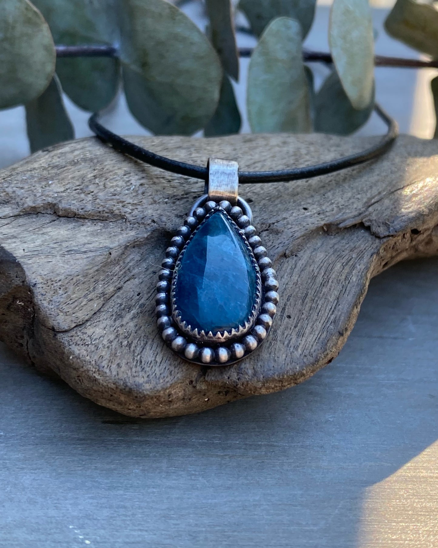 Apatite Pendant Necklace