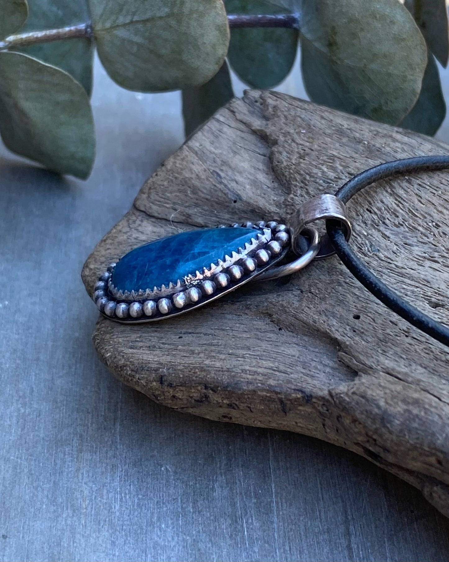 Apatite Pendant Necklace