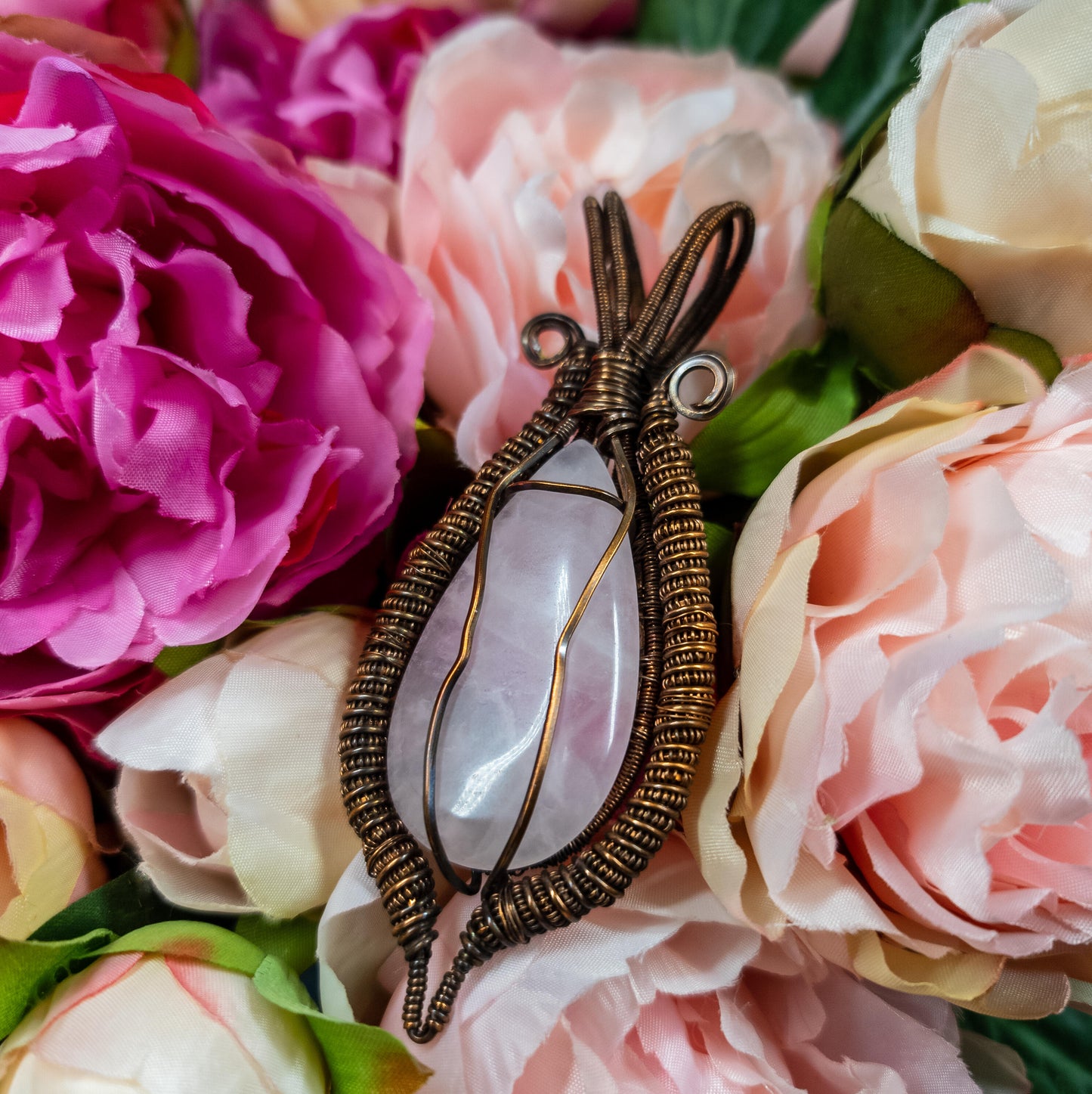 Rose Quartz Pendant