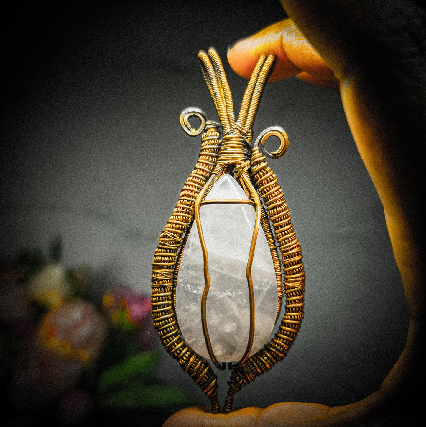 Rose Quartz Pendant