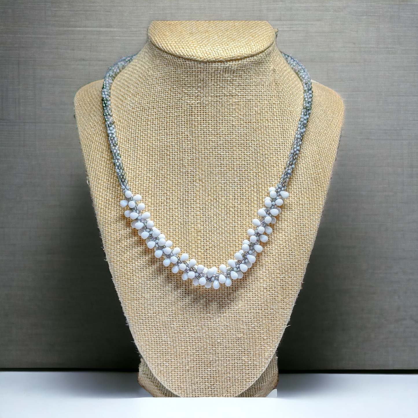 Teardrop Kumihimo Necklace