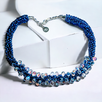 Teardrop Kumihimo Necklace