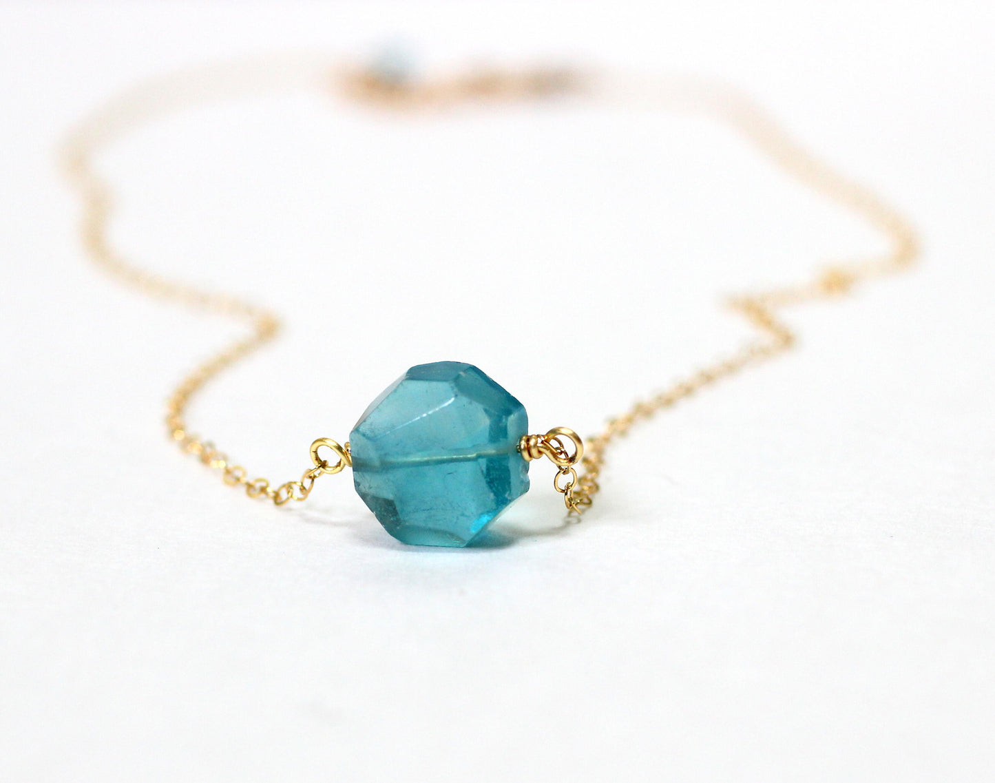 Fluorite Crystal Necklace