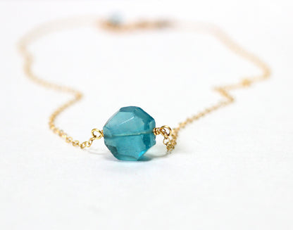 Fluorite Crystal Necklace
