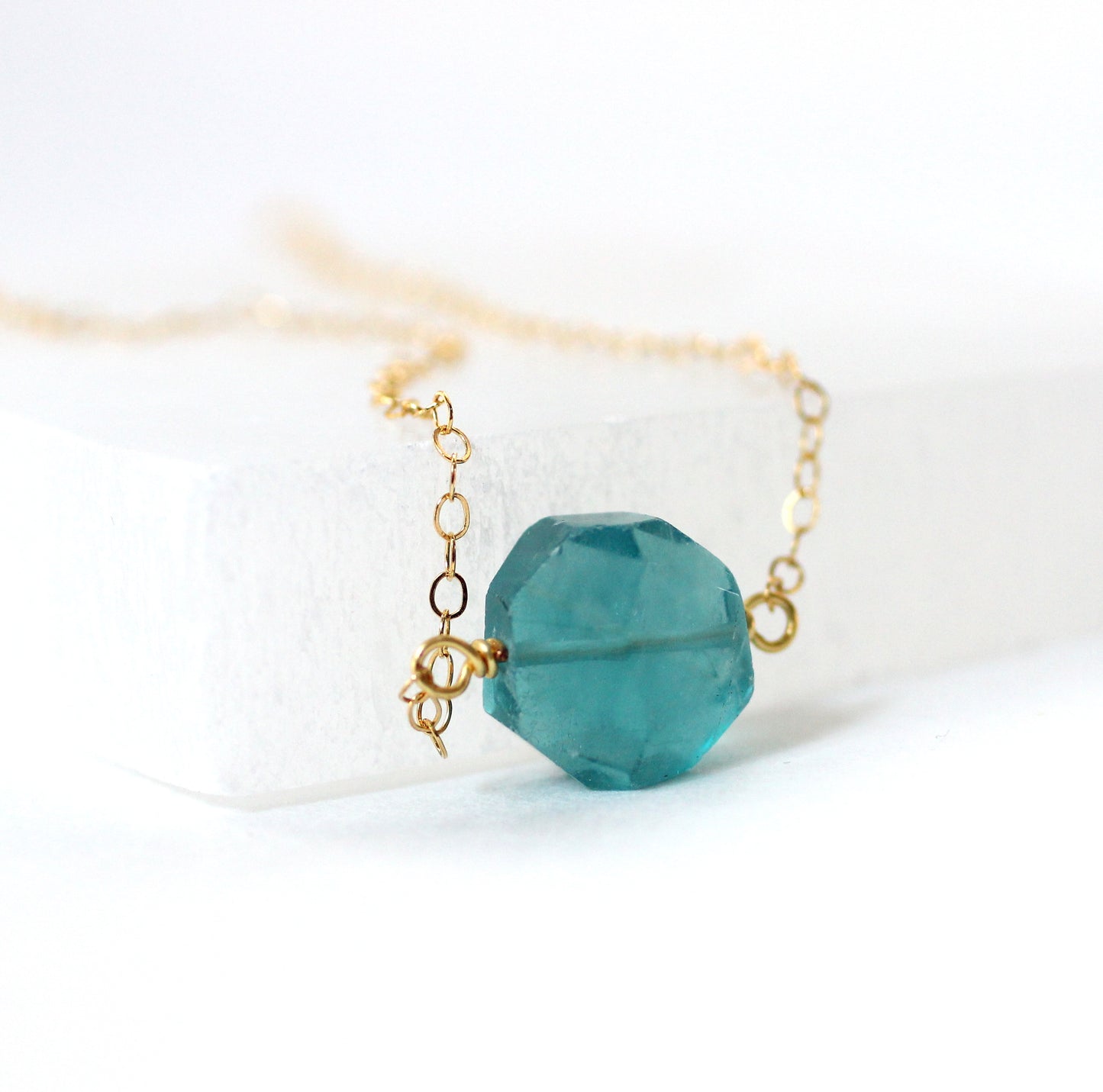 Fluorite Crystal Necklace
