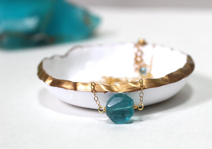 Fluorite Crystal Necklace