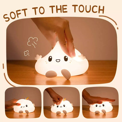 Cloud Soft Silicon LED Night Lamp Light