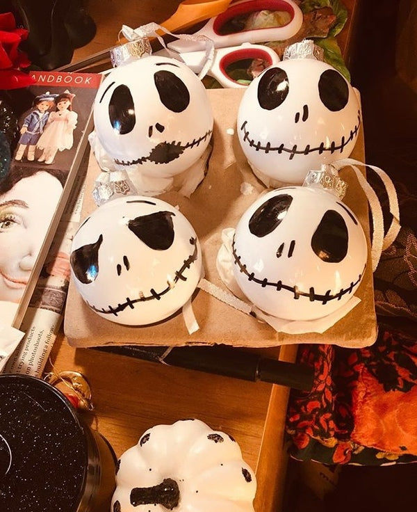 Nightmare Before Christmas Jack Skellington Ornament Holiday Decor Halloween