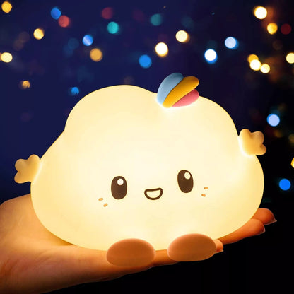 Cloud Soft Silicon LED Night Lamp Light