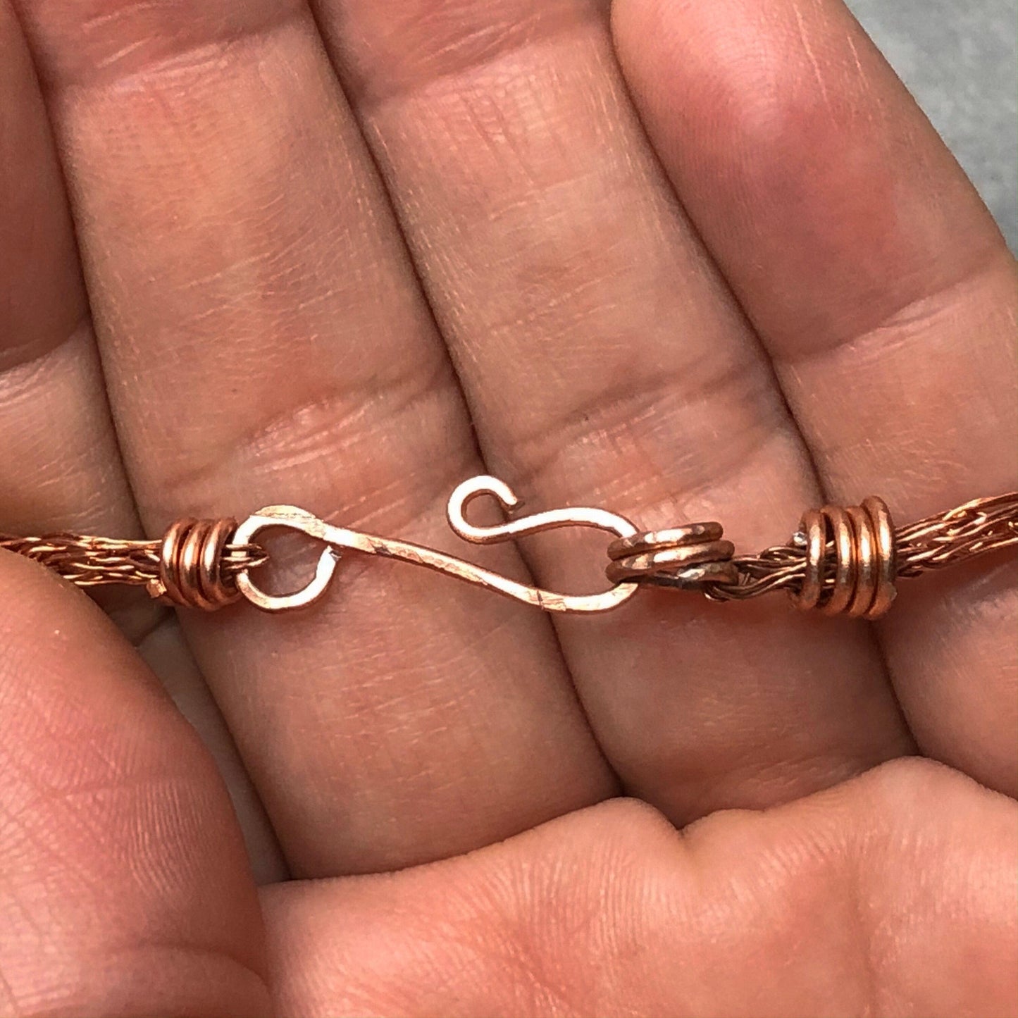 Black Onyx Necklace, Copper Wire Wrapped Pendant, Birthday Gifts for Women, Gothic Jewelry