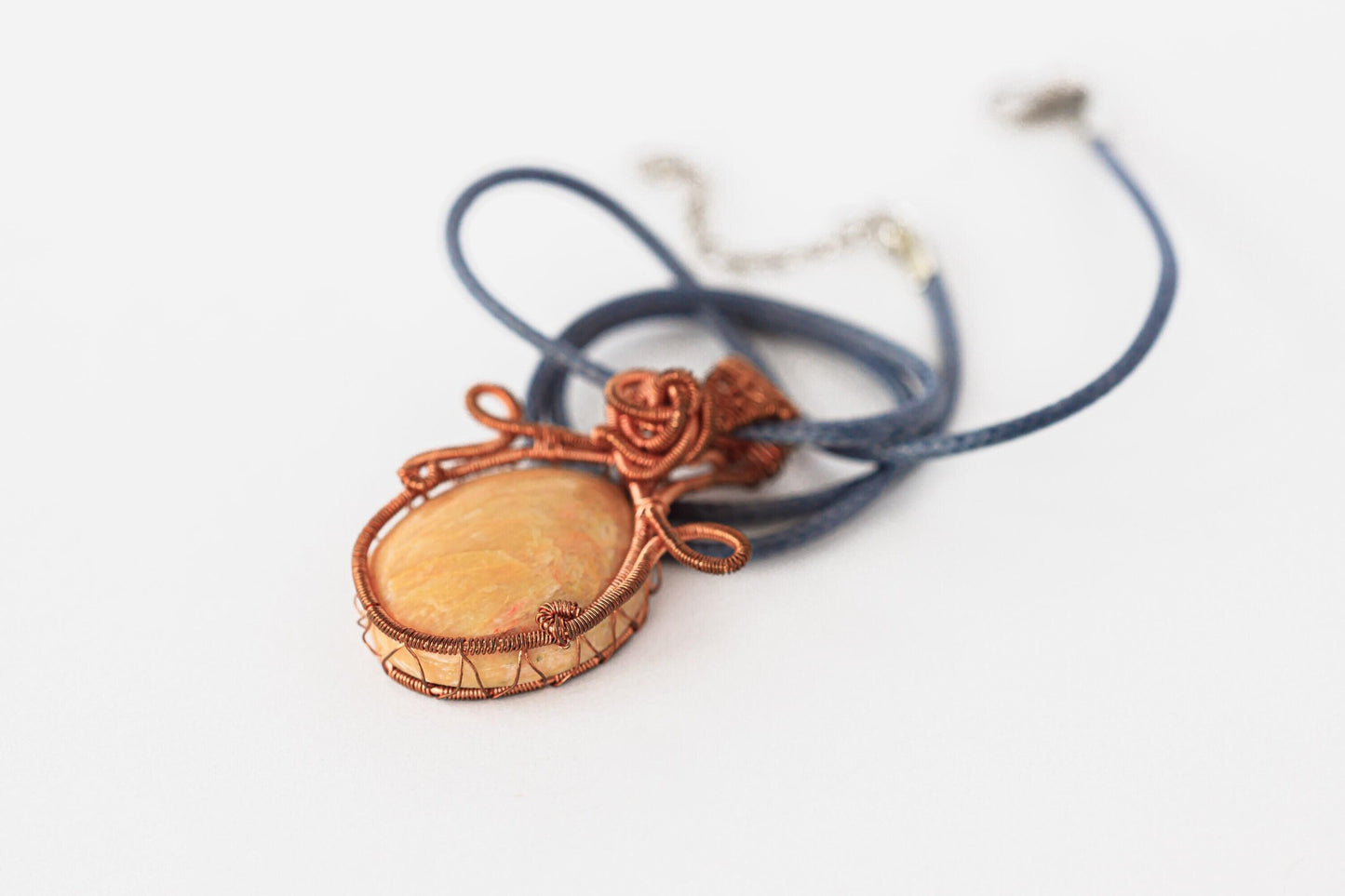 Rose Quartz Necklace, Acorn Necklace, Birthday Gifts, Gifts for Women