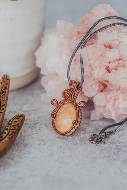 Rose Quartz Necklace, Acorn Necklace, Birthday Gifts, Gifts for Women